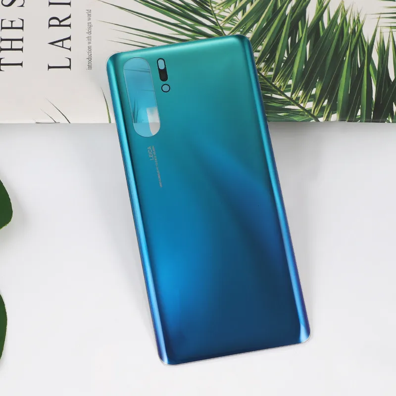 

P30Pro Real Back Cover For Huawei P30 Pro Housing Glass Battery Door Replacement Case + Logo