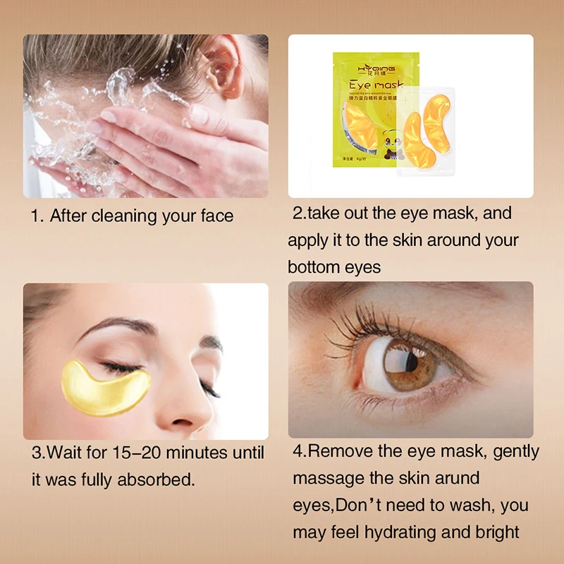 Коллагеновая маска для глаз TSLM1 5/10 пар | Красота и здоровье