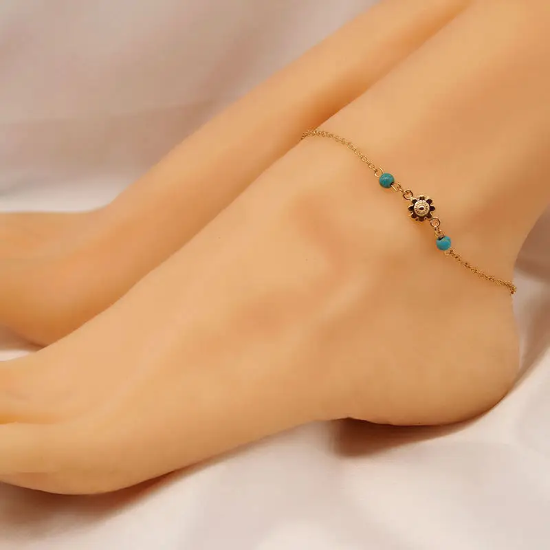 Женский браслет на ногу длиной 21 см до щиколотки см|Анклеты| |