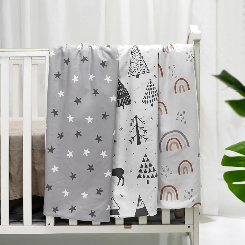Новое Стильное детское одеяло, теплое Пеленальное Одеяло, зимнее одеяло для новорожденных, детское одеяло для сна, постельное белье для мла...