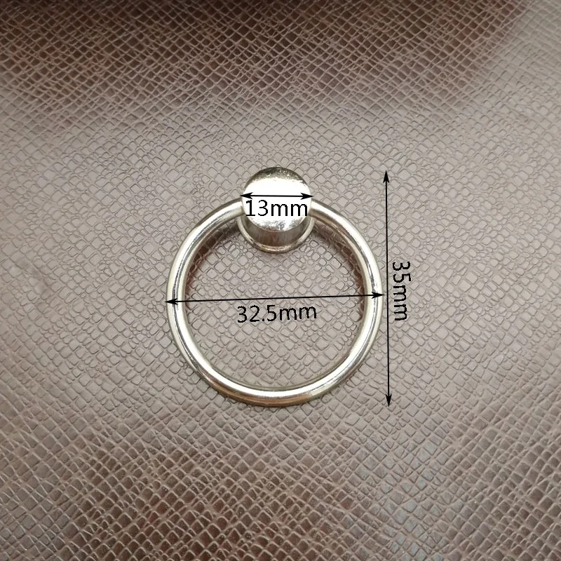 Комплект из 2 предметов Винтаж круглое кольцо мебель дверная ручка для двери