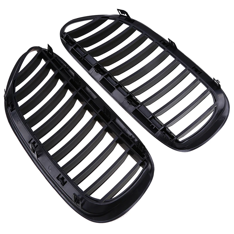 Автомобильный Стайлинг posbay матовая Черная передняя широкая почечная