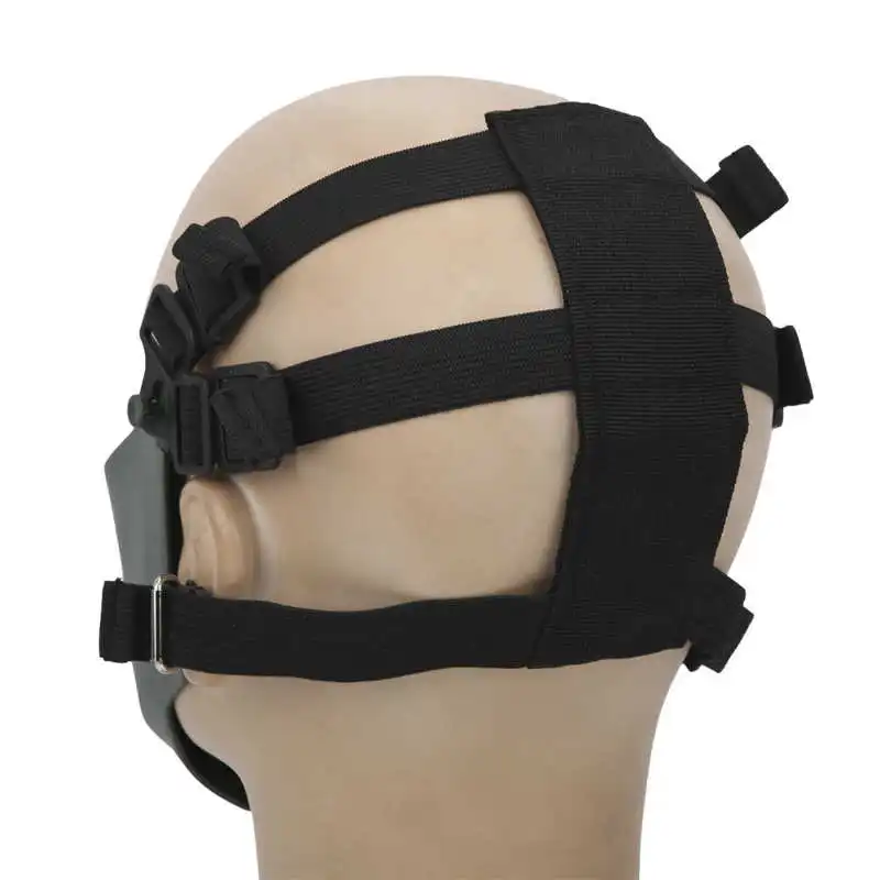 Тактическая защита для лица половины дышащая удобная военная оборудование