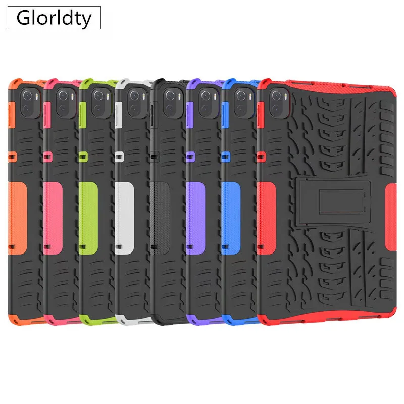 

For Xiaomi MiPad 5 Pro / MIPad 5 2021 Mi Pad 5 Pro 5G 11 Inch Tablet Armor case TPU+PC Shockproof Stand Cover + Strap