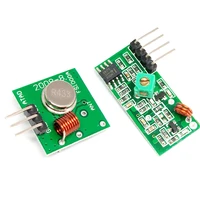 dc 5v 433mhz rf wireless transmitter module and receiver kit for arduino raspberry pi armmcu wl diy kit