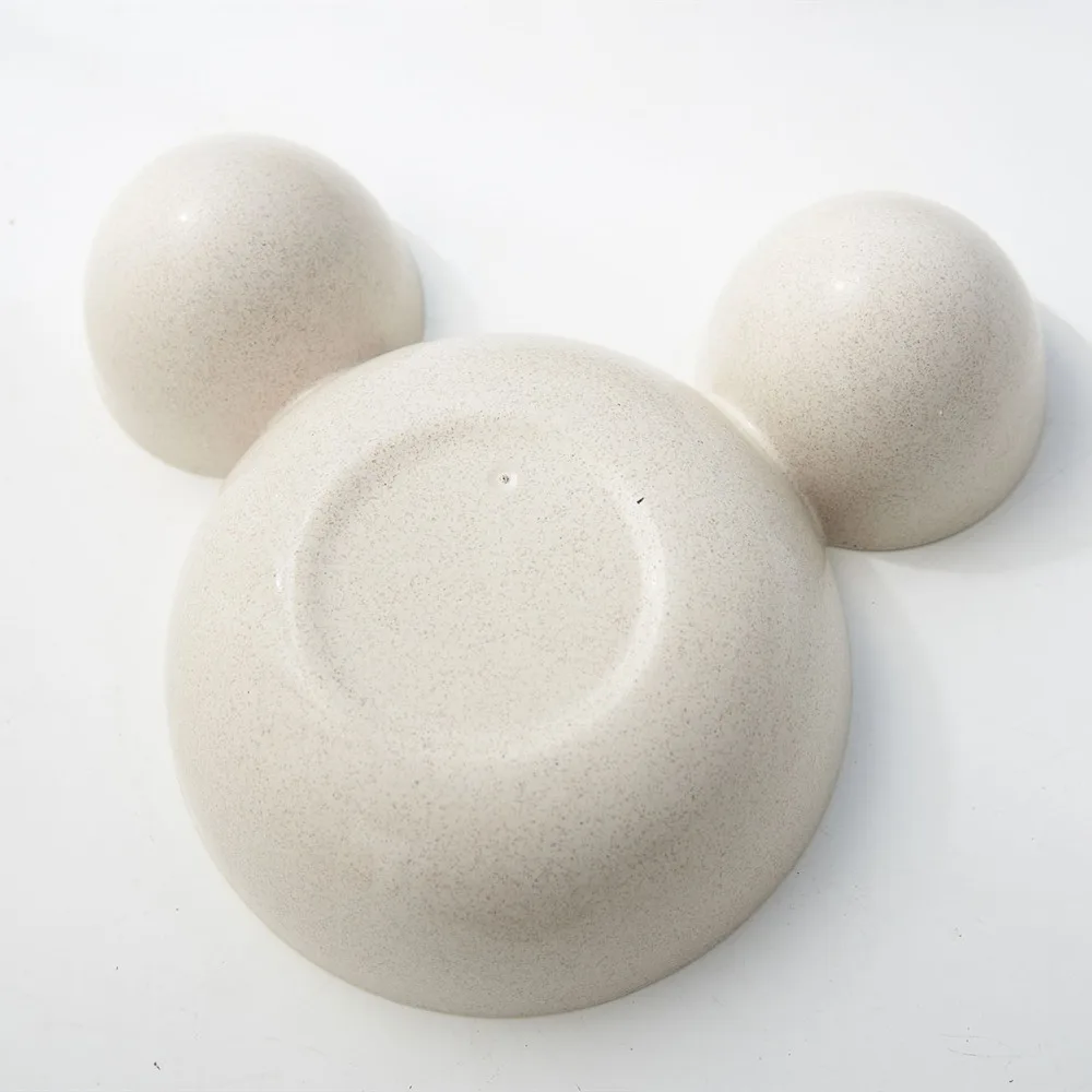 Бамбуковая детская посуда Микки Детская разделенная миска Экологичная тарелка