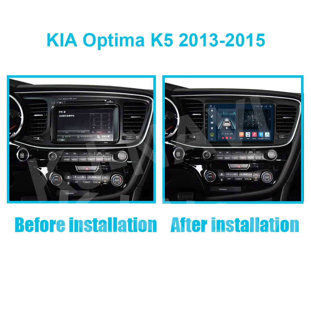 Мультимедийная система для KIA 9 дюймов 8 + 128 ГБ IPS Android 11 DSP GPS Optima K5 2013-2015 | Автомобили