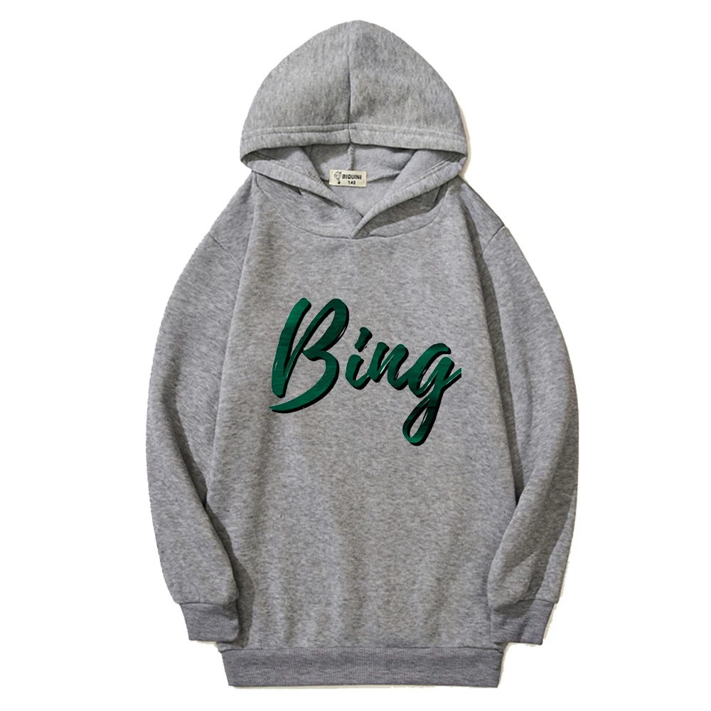 

Bing Toddler Pullover Hoodies Kids Sweatshirts with Hood Children Outwear Girls Loose Kawaii Clothes Boys Autumn Winter Casual