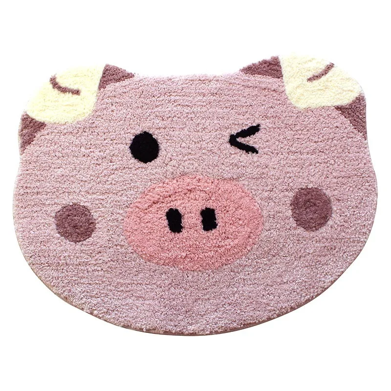 1 шт коврик для ванной комнаты Противоскользящий впитывающий мультяшный