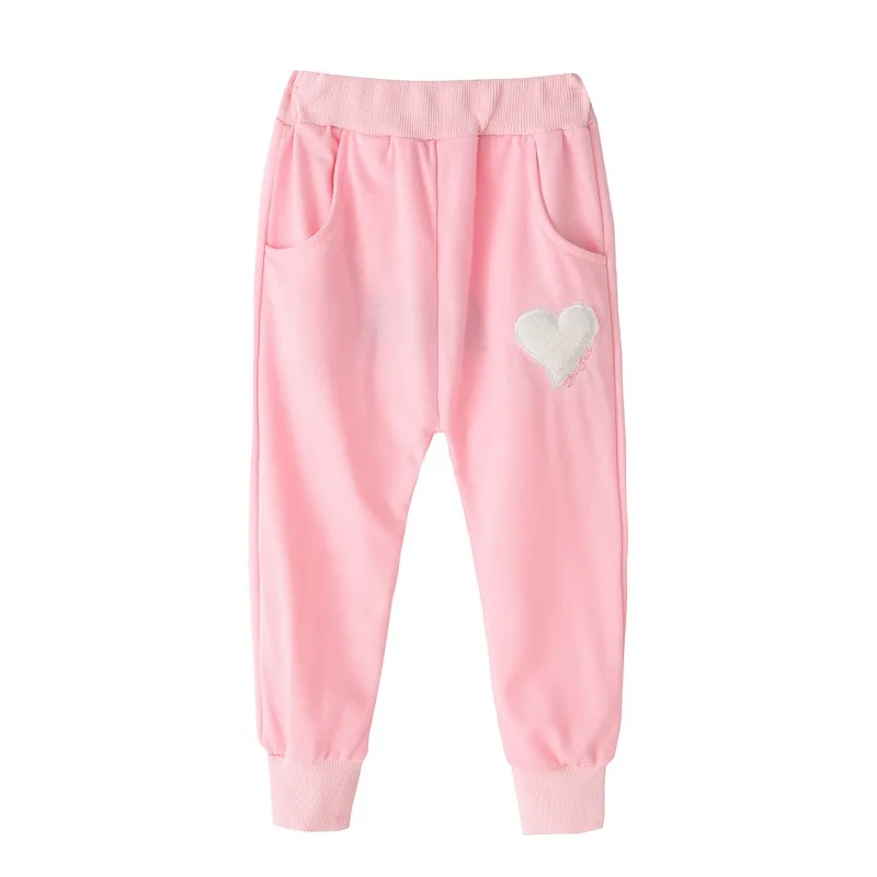 Heart Shape Girls Clothes Sets Spring Autumn Cotton Kids Sport Sweatshirt Suit For Girl Baby Long Sleeve Children Clothing 2-8T | Детская