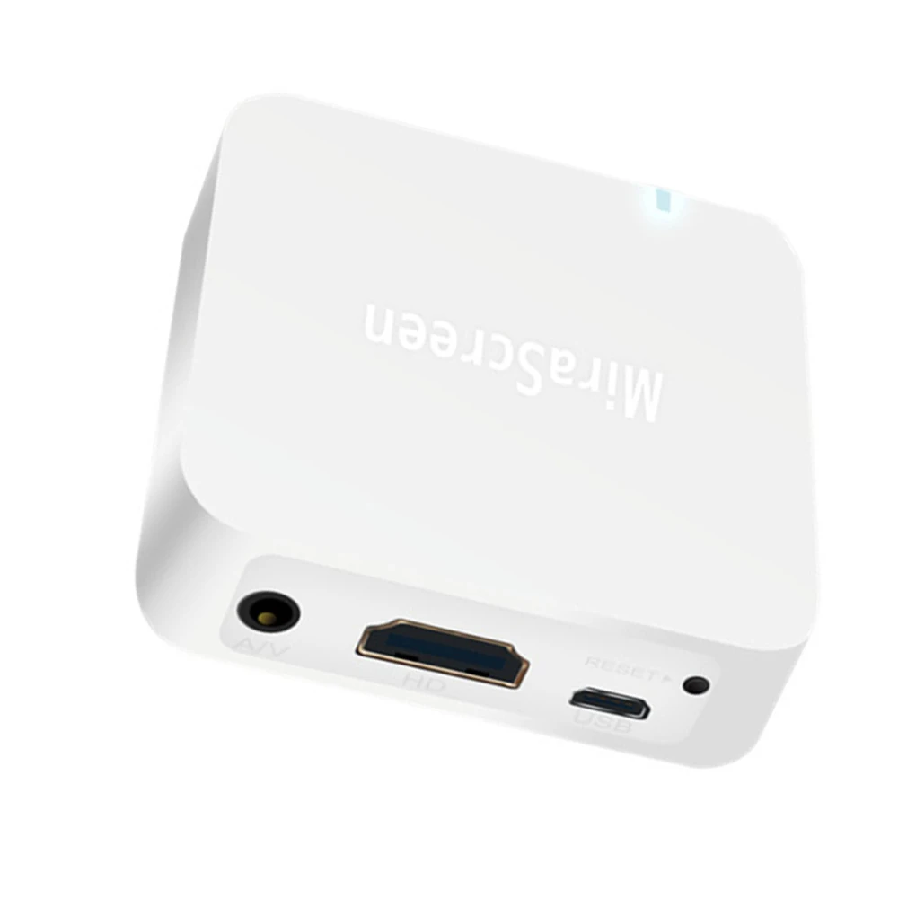 

Car Wifi Display Box Dual Port AV HD Navigation Audio Video Wireless Screen Mirroring Dongle