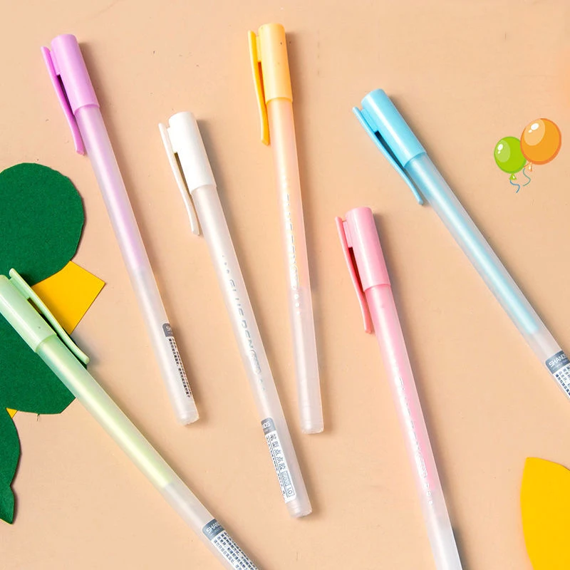 

New Cute Macaron Color 5D Diy Diamond Painting Tools Embroidery Accessories Point Glue Pen Mosaic Tools 6 Colors