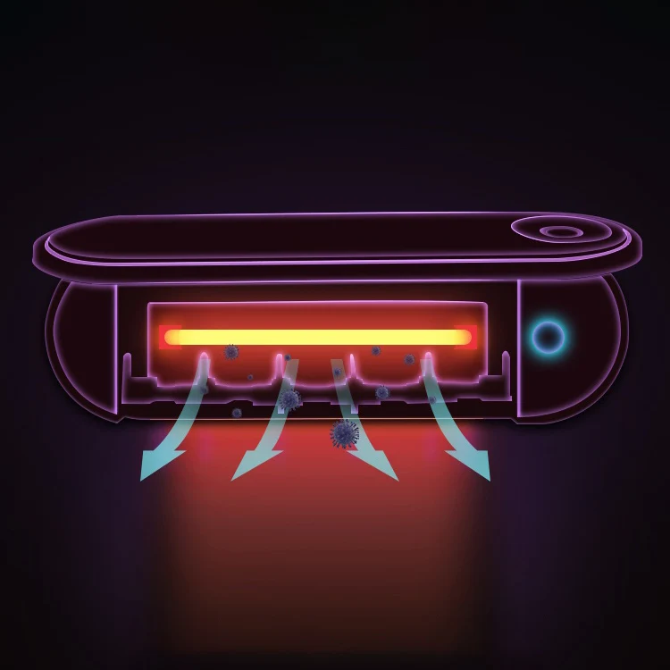 Держатель для зубной щетки ONEUP автоматическая дезинфекция уф стерилизация сушка