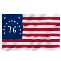 fly breeze 90x150cm foot bennington 76 flag american revolution flags polyester with brass grommets 3 x 5 ft