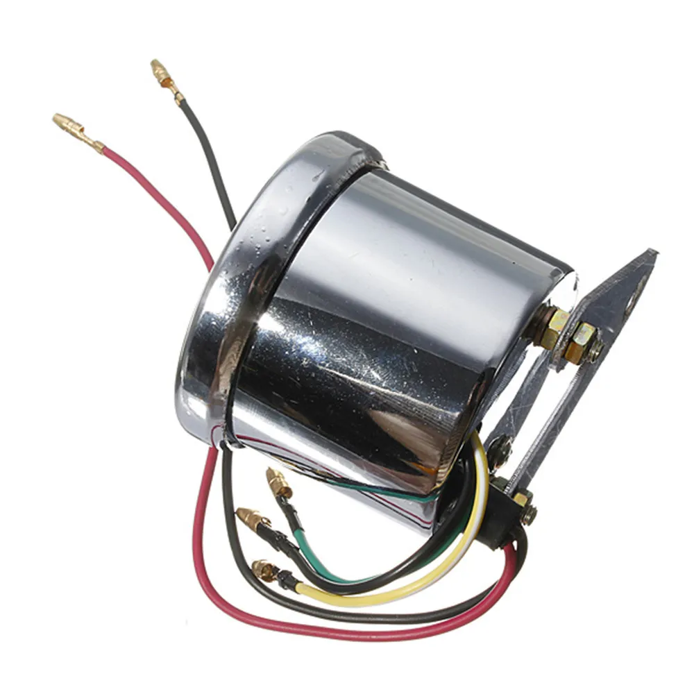 Мотоцикл электронный Тахометр модифицированный индуктор указатель белый шасси