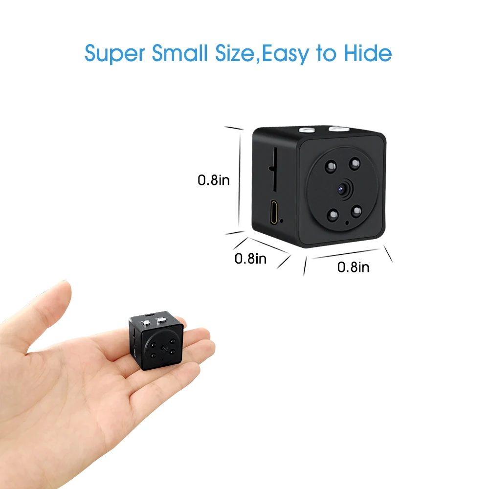 Upgrad версия HD wifi маленькая мини камера 1080P видео датчик ночного видения