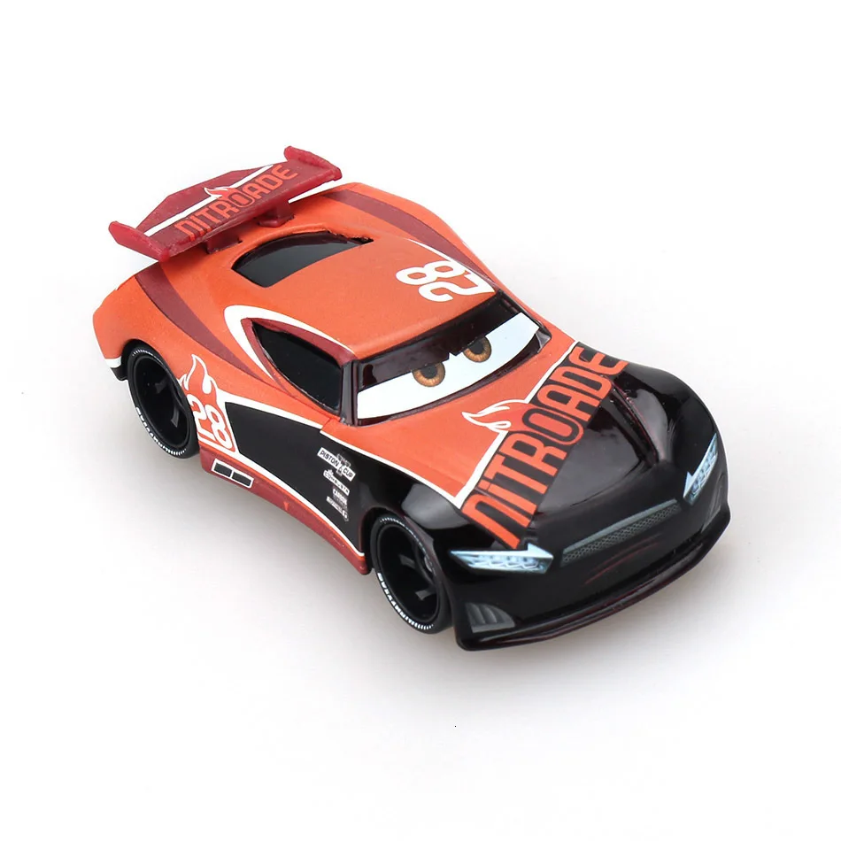 Disney Pixar Cars 2 3 Lightning 40 стиль Mcqueen Mater Jackson Storm Ramirez 1:55 литой автомобиль металлический сплав мальчик детские игрушки подарок