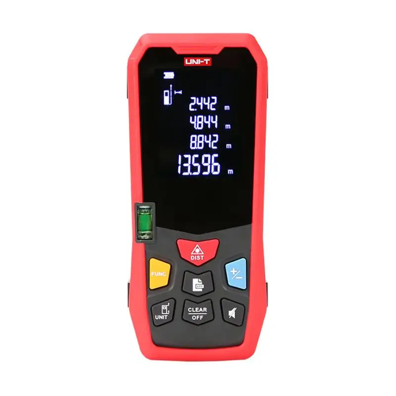 

UNI-T Laser Rangefinders Handheld Distance Meter LM150 LM120 build measure device ruler test tool with LCD Digital Display