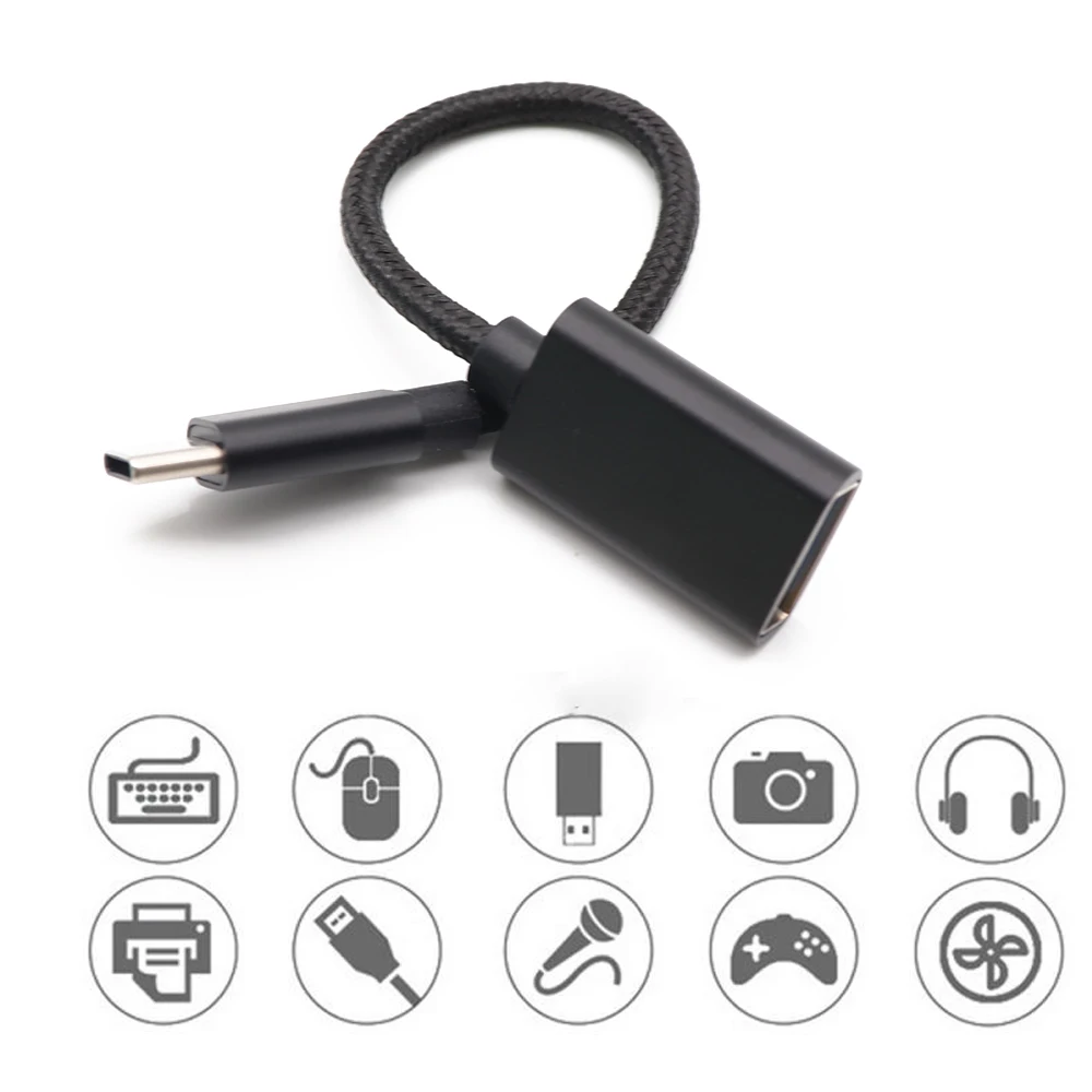 Кабель Micro USB OTG кабель Type C игровой адаптер для сотового телефона игровая мышь