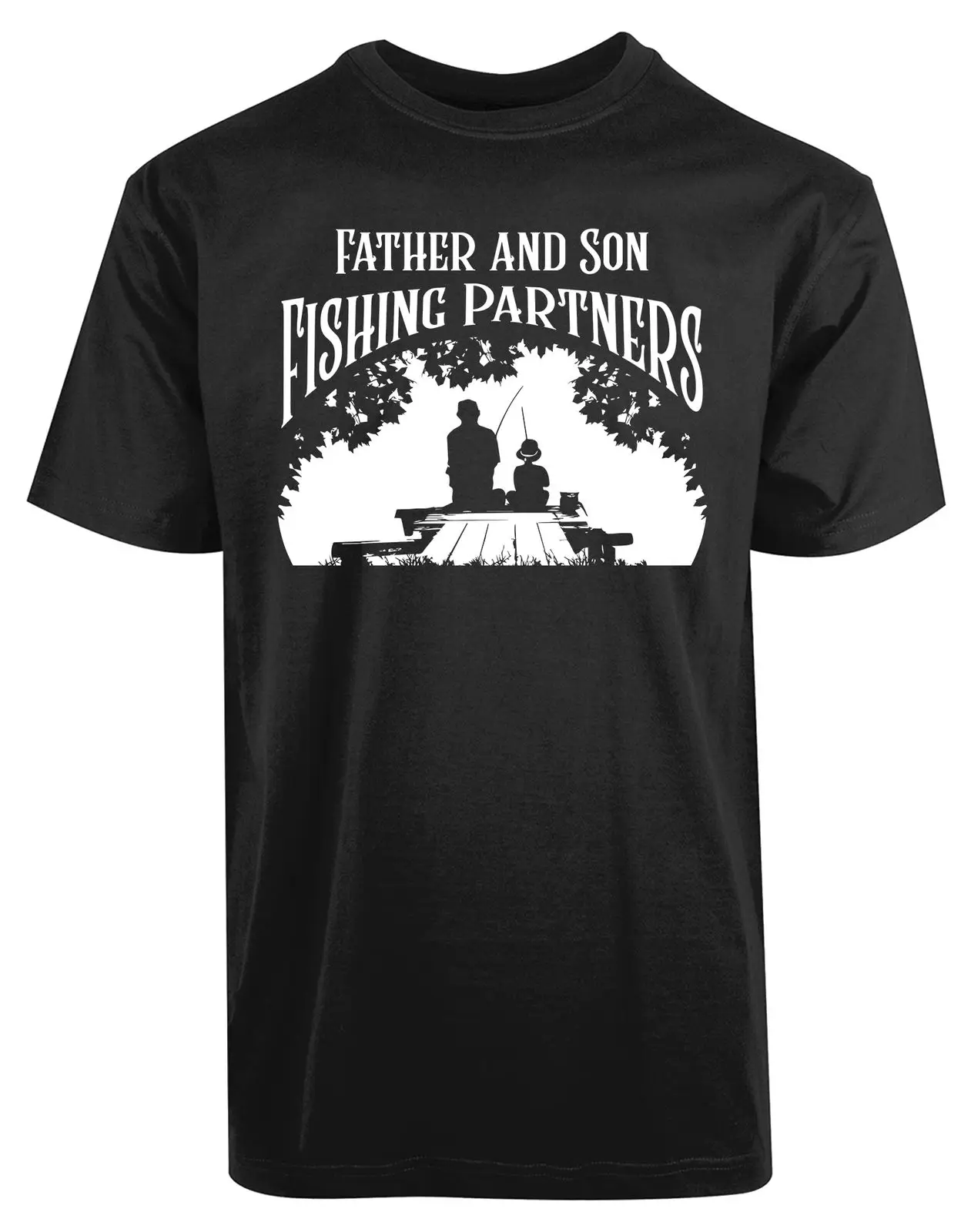 Забавная Мужская футболка с принтом Отца и Сына рыбалки пива рыбака новинка