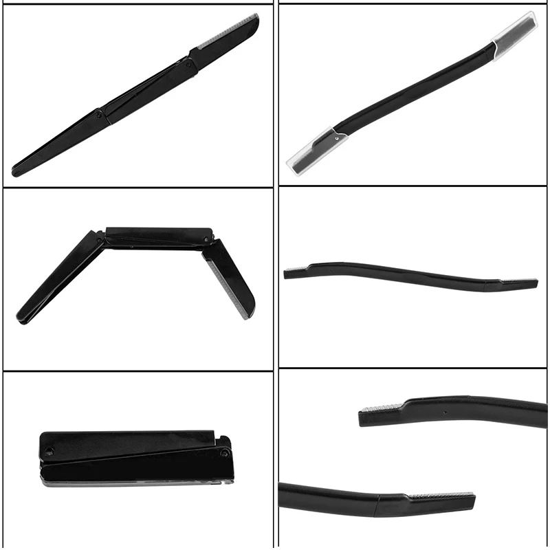 1pcs Eyebrow Trimmer Portable Razor Shaver Eye Brow Shaper Shaping Tool Scissors Facial Hair Remover Women Makeup Tools | Красота и