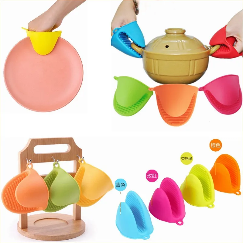 

Thick Oven Pinch Mitts, Heat Resistant Anti-Scald Gloves for Cooking Pinch Grips, Pot Holder and Potholder for Kitchen