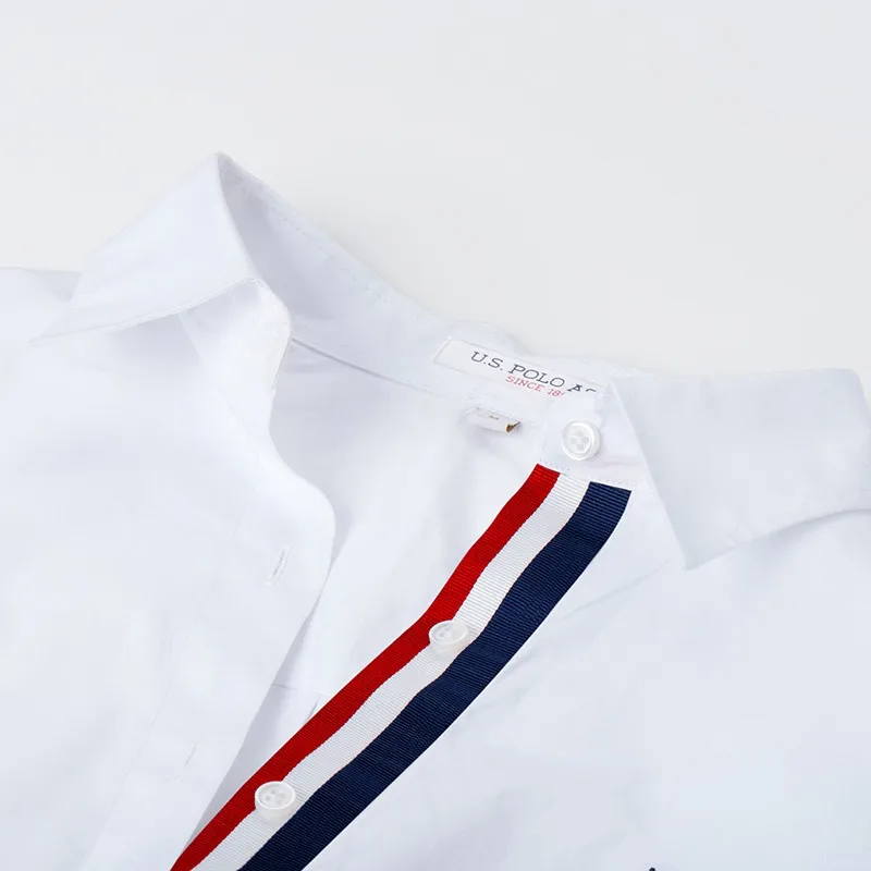 Поло США ASSN. Женское платье на весну и осень свободная Милая юбка средней длины с