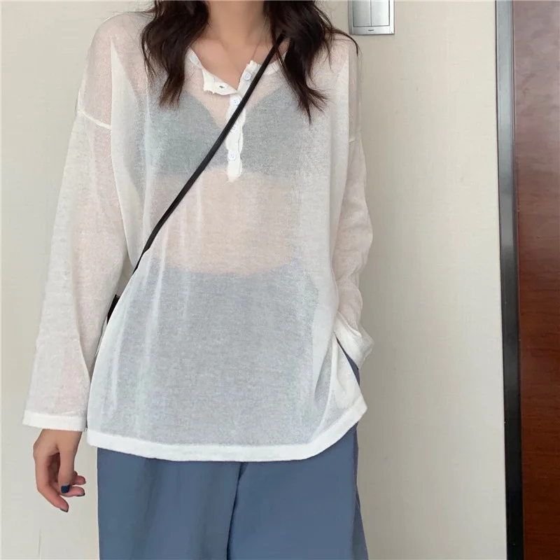 

Loose Simple Sun Protection Clothing