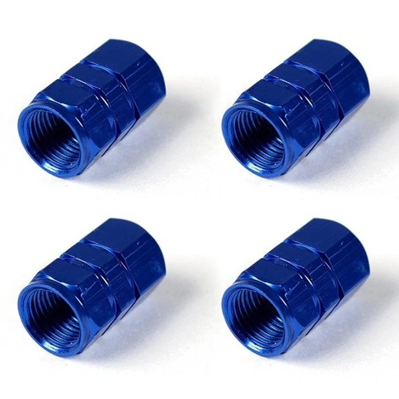 

4Pcs Aluminum Car Wheel Tire Valve Caps Tyre Rim Stem Covers Airdust For Automobiles Motorcycles Trucks Bikes Accessories