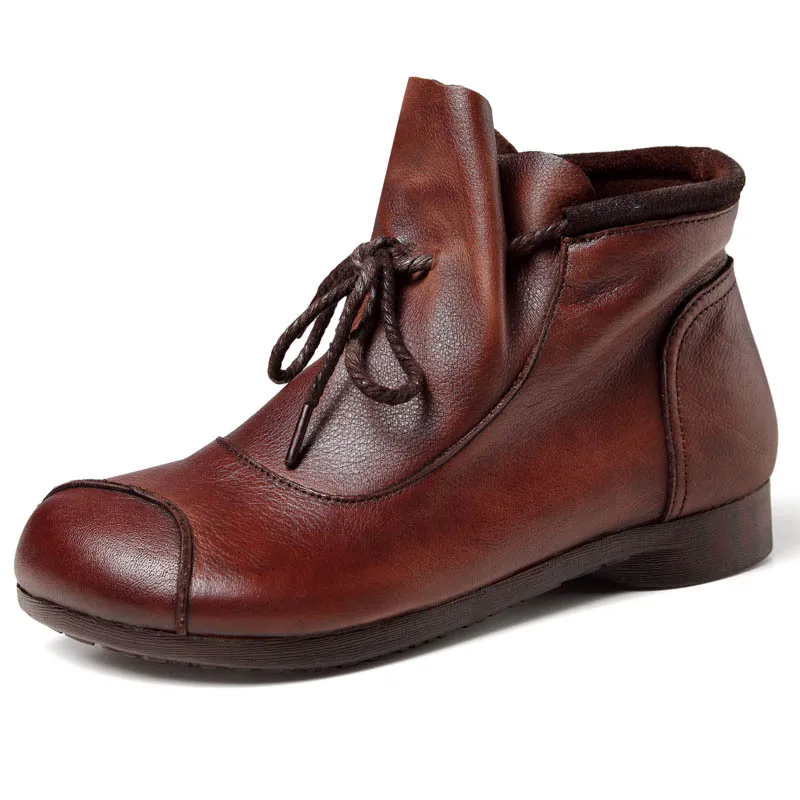 Online Mengembalikan Cara Kuno Wanita Menambahkan Sepatu Bot Berkelompok Mode Kulit Dan Beludru Gadis Hangat Sepatu Bot Berkuda Nyaman Wanita & #39;