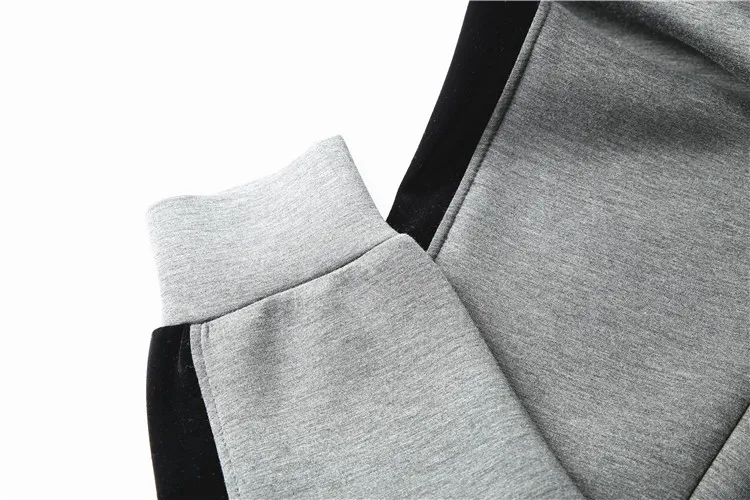 

New Korean Fashion Pants 2021 Spring Casual Plus Size Pant Women Color Block Patchwork Skinny Leggings Basic Pant Grey Black 4XL