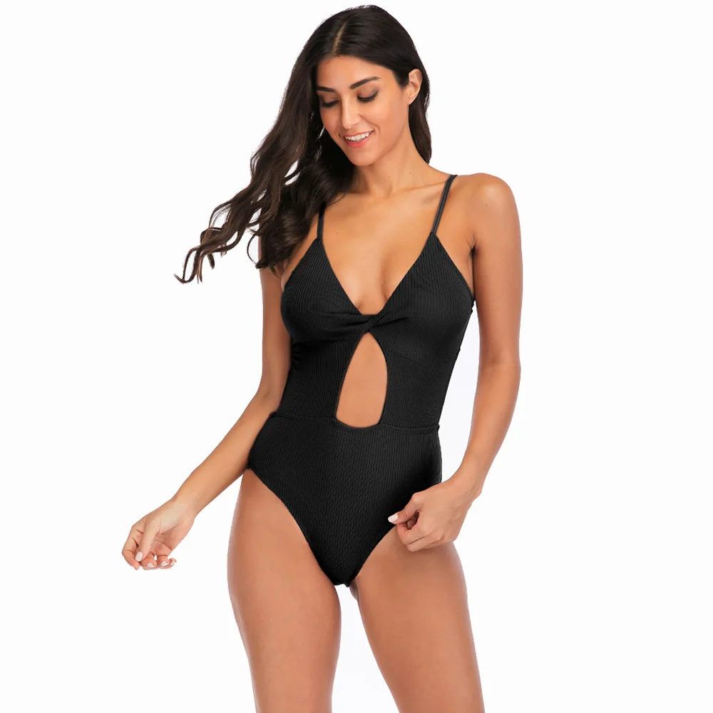 Купальники бикини 2019 года 1 шт. Женский сексуальный купальник танкини пляжная