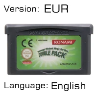 32 бит видеоигры картридж Консоли Карты для nintendo GBA подростков мутант английская языковая версия - Цвет: Turtles Double Pack