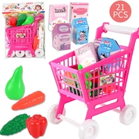 hiinst toys for children girls boys shopping cart fruit and vegetables pretend to play children kids educational toy 2020 hot