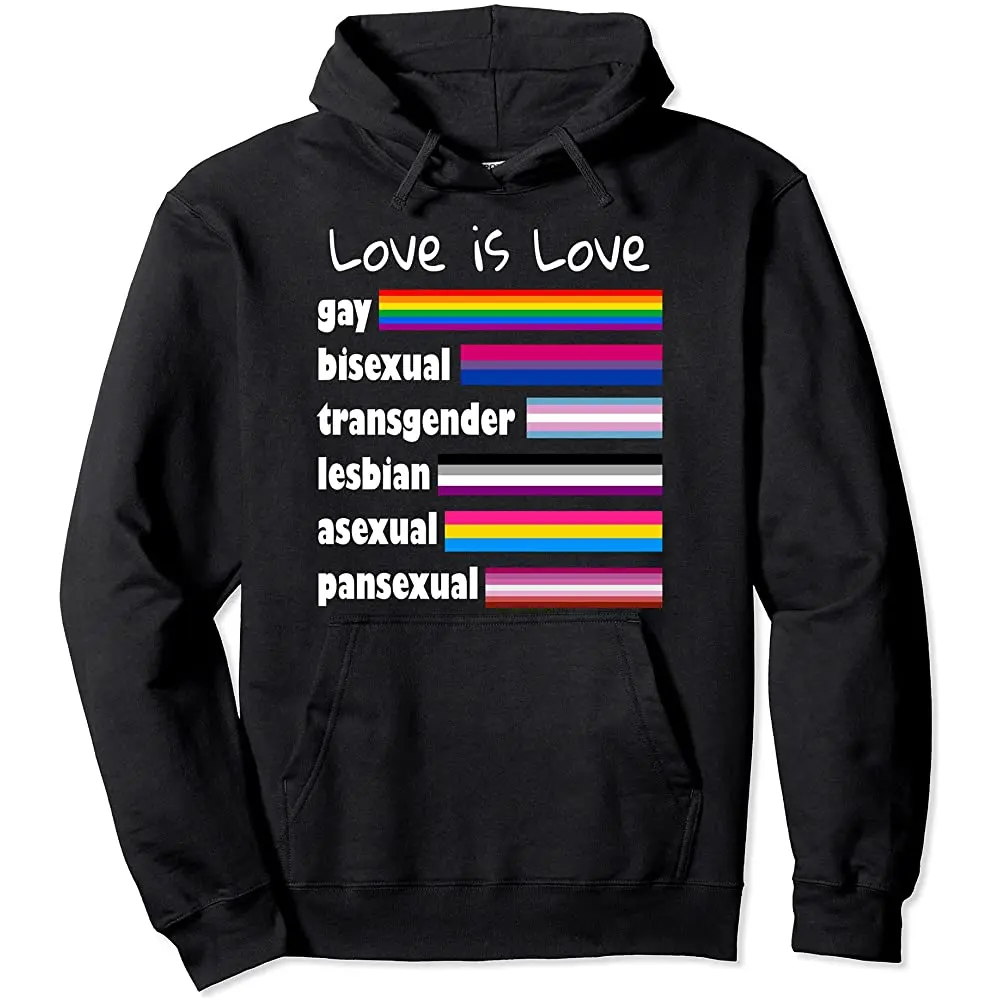 

Love is Love Pride gift, LGBT, Bisexual, Trans gift Pullover Hoodie