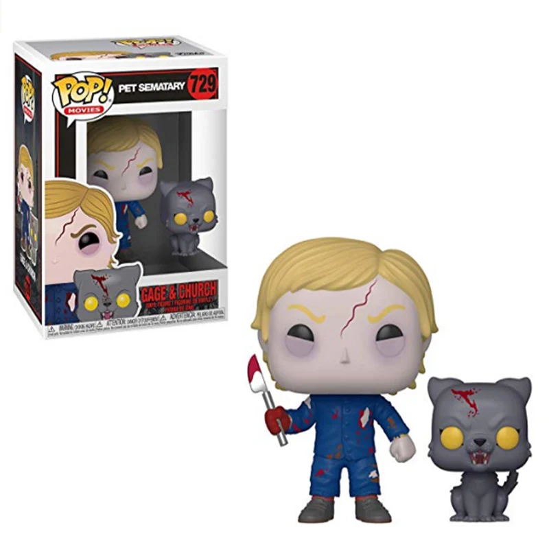 Funko POP Pet Sematary Gage and церковный винил фигурки модель игрушки подарки | Игрушки и
