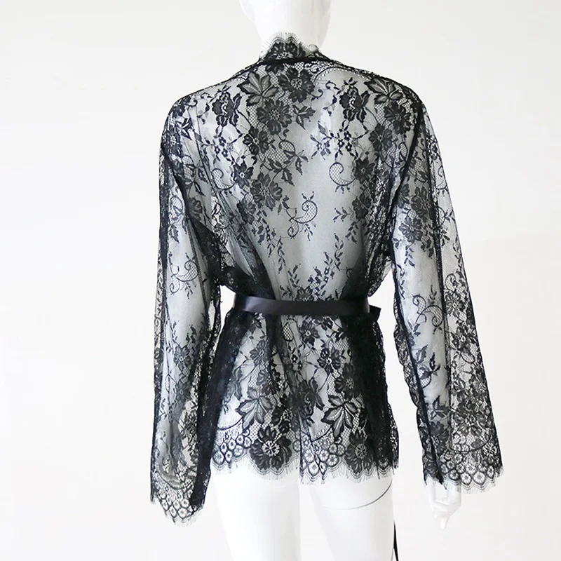 Женское кружевное нижнее белье Прозрачное мини платье большого размера 5XL 6XL