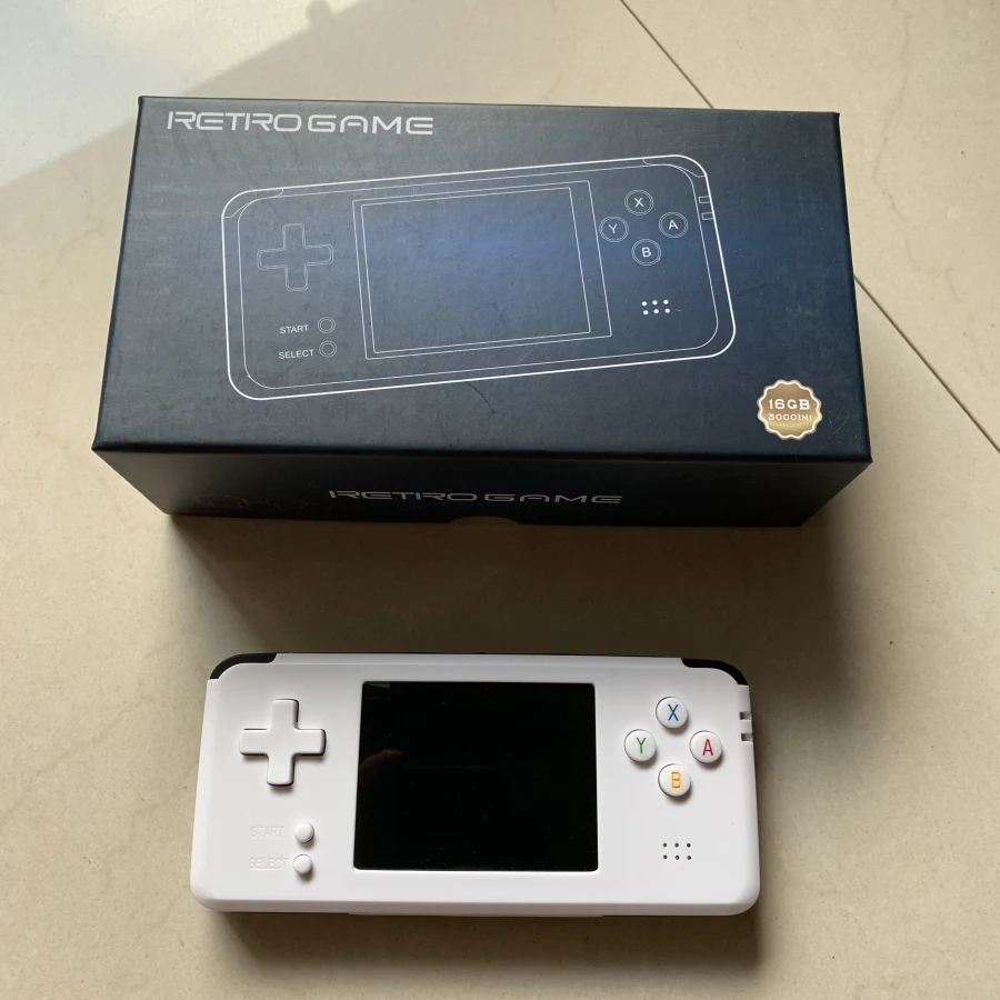 16GB RS-97 RETROGAME портативная игровая консоль 64 бит 3,0 дюймов lcd встроенный 3000 Игры Портативный игровой плеер с розничной коробкой
