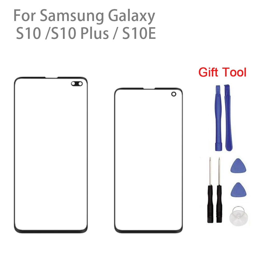 Для Samsung Galaxy S10 G973 plus G975 S10E G970 сенсорный экран дигитайзер Переднее стекло