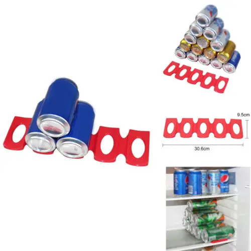 Силиконовая подставка для холодильника складная стойка пива винных бутылок