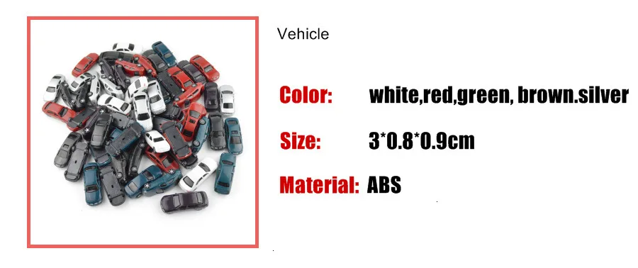 Гибридная n-масштабная модель поезда железнодорожная компоновка car100PCS 1:150 игрушка пейзаж diorama миниатюрная сцена DIY производство