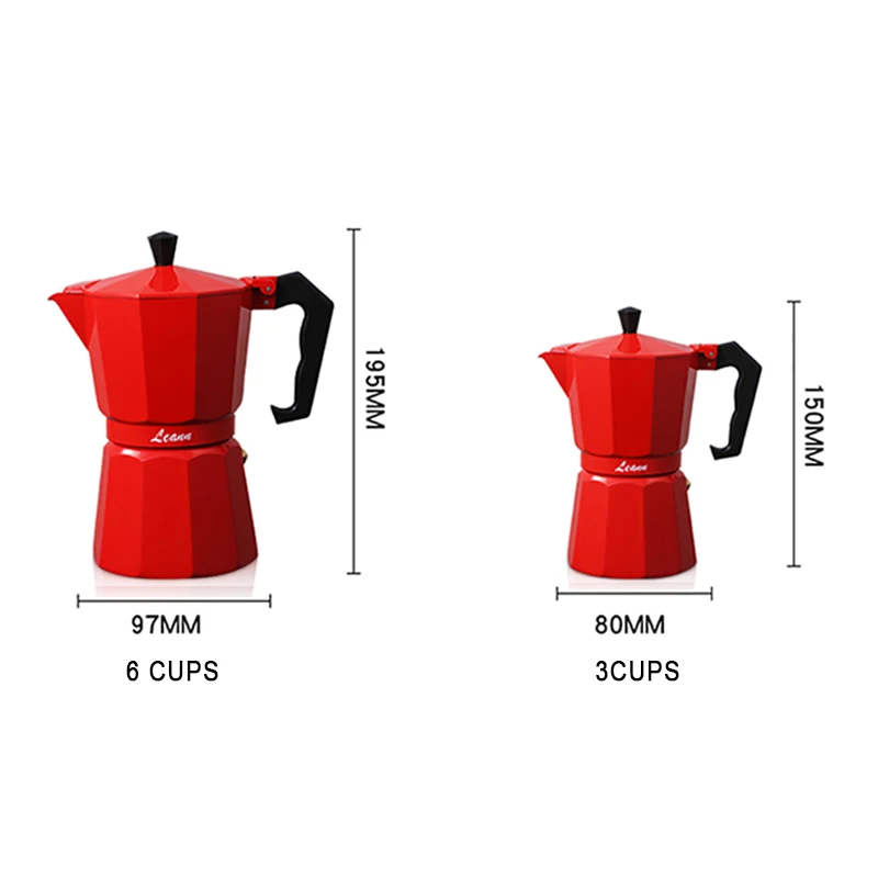 Coffee Maker Aluminum Mocha Espresso Percolator Pot Coffe Filter Italian Kitchen Tools | Дом и сад