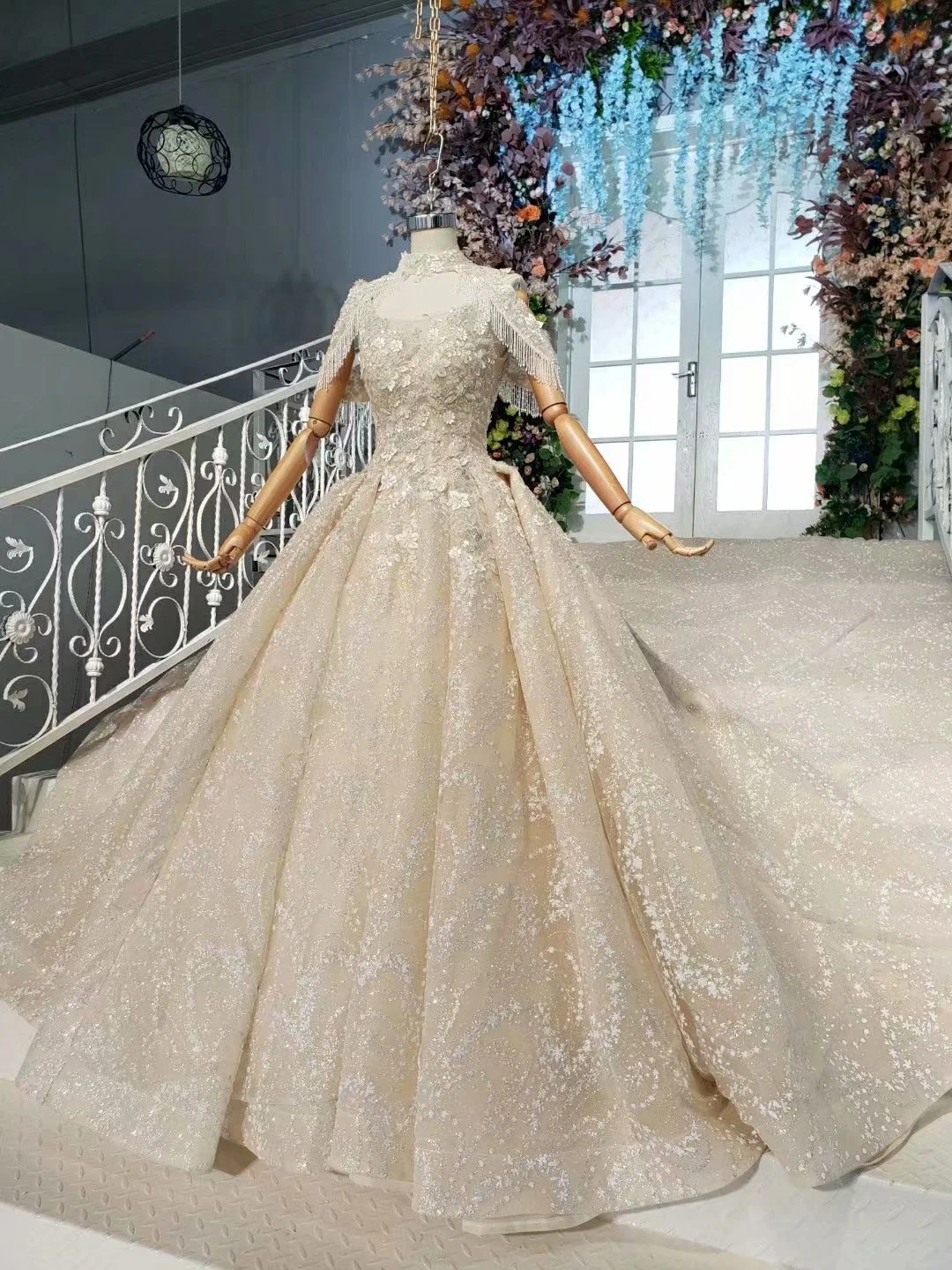 BacklakeGirls роскошное свадебное платье для беременных больших размеров с высоким