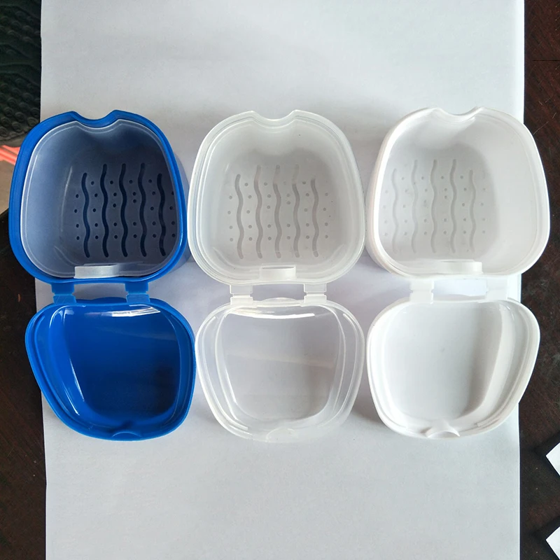 Контейнер для зубных протезов 1 шт. контейнер с фильтром специальная коробка