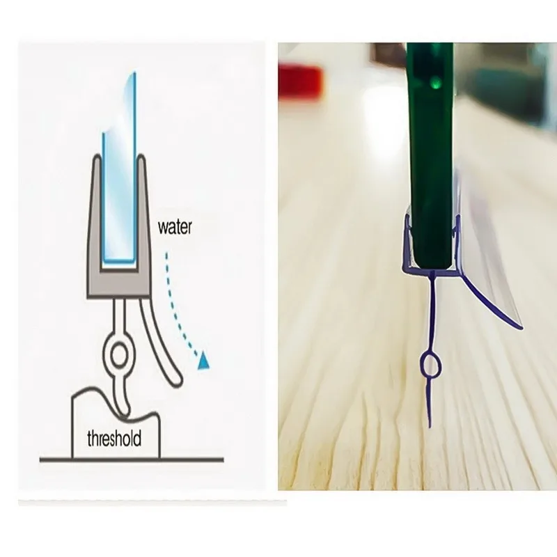 Уплотнительная лента для душевой кабины 2 шт. 50 см | Строительство и ремонт