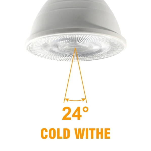 24degree Cold white 10 шт. светодиодный лампы AC220V E27 E14 24 120 градусов GU10 MR16 Lampara светодиодный светильник для Светодиодный конденсаторный лампа диффузии лампочки для точечных светильников - Цвет: 24degree Cold white