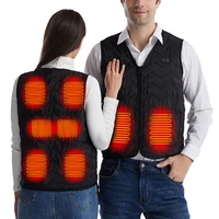 heating vest men women 89 areas usb heating jacket heating vest adjustable control warm hunting clothing winter black m 5xl new
