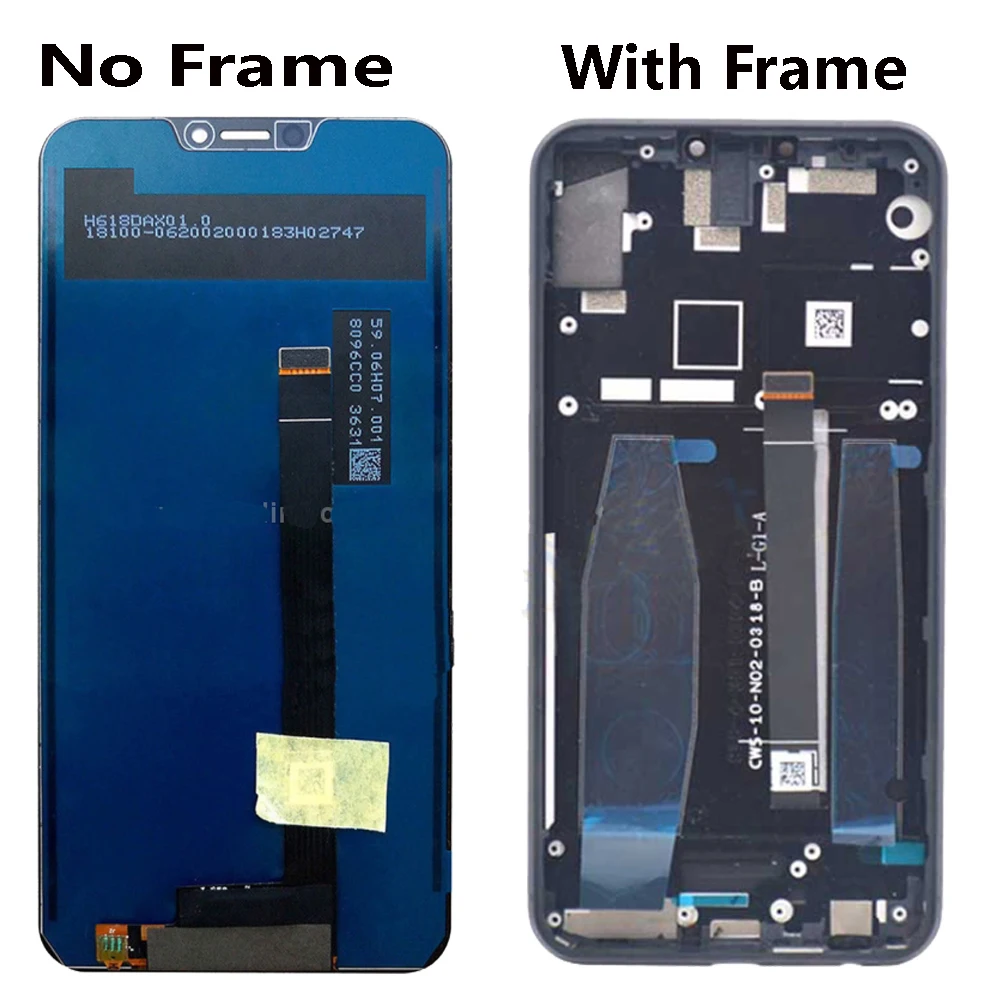 Pantalla Original de 6,2 "para Asus Zenfone 5z, montaje de digitalizador con pantalla t&aacute;ctil LCD, ZS620KL, Z01RD-1