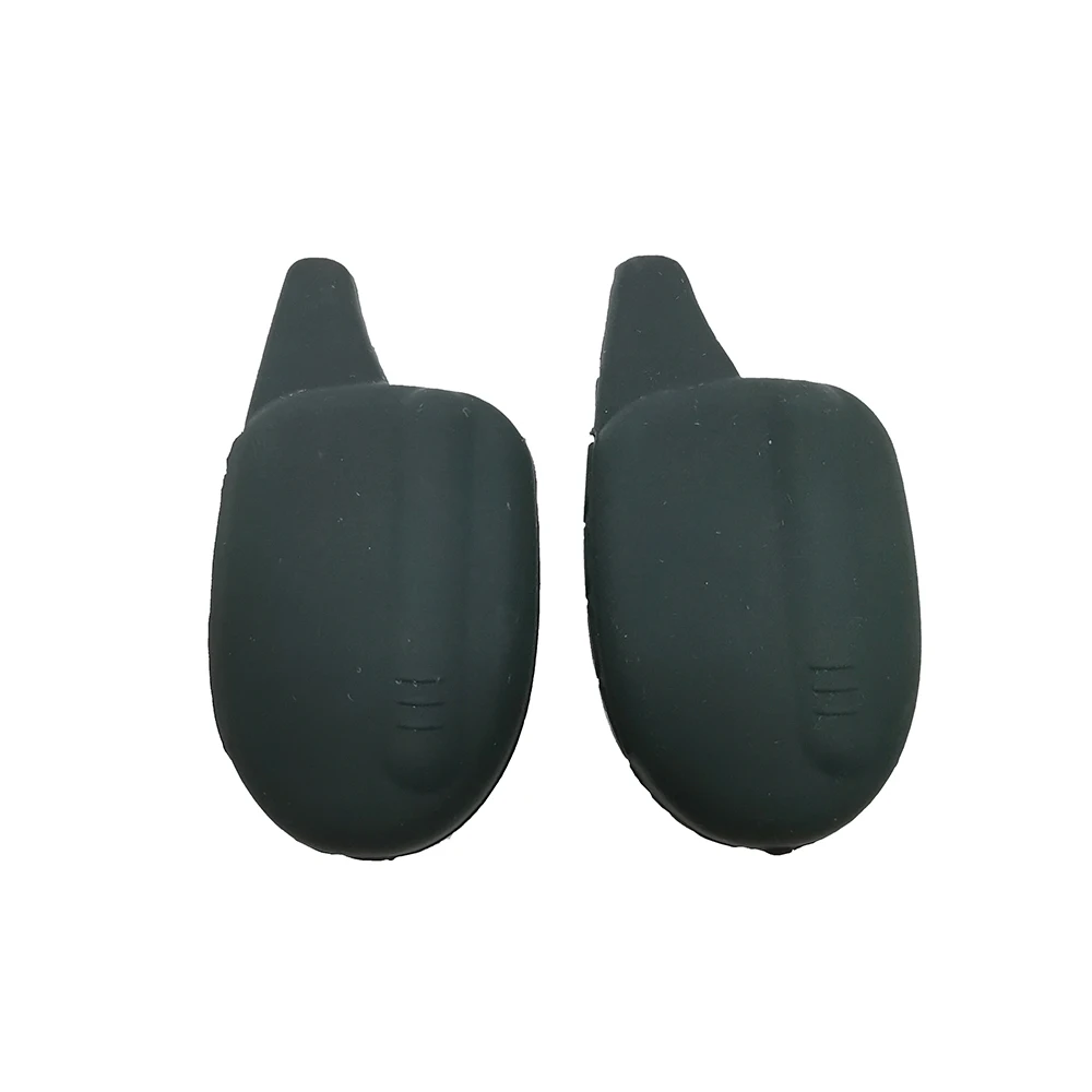 

M7 Silicone Skin Key Cases For Scher Khan Magicar 7 8 9 10 11 Russian Two Way Alarm Lcd Car Remote Control Fobs Protector Cover