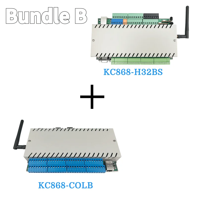 

KC868-H32BS Ethernet Wifi RS232 RS485 Modbus RF433M HTTP MQTT Smart Controller Home Automation DIY Bundle B